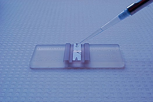 OK, so male fertility testing probably isn't the biggest burden on the American healthcare system, but anything you can do at home with a simple kit should save money by eliminating need for a paid professional. Dutch scientists developed a chip that electrically measures the concentration of sperm against a standard, rather than having a lab employee or expensive computer count every single swimmer one at a time.