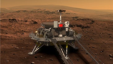 China's Mars rover and probe