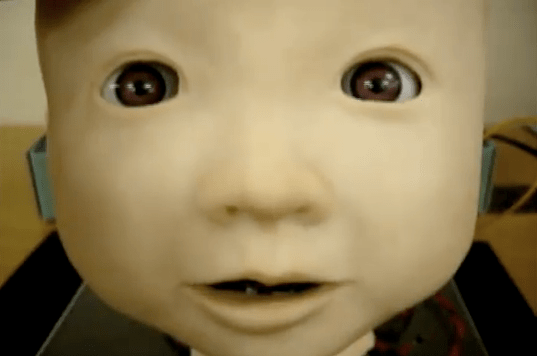 Video: ‘Affetto,’ A Disembodied Japanese Baby Head, Takes Uncanny Valley to New Depths