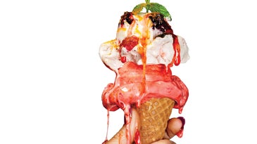Ice Cream Designed To Drip Slowly