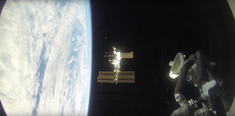 This Slow Space Station Docking Video Is Oddly Mesmerizing