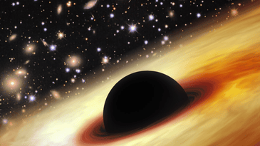 Found: Early Black Hole 12 Billion Times More Massive Than Our Sun
