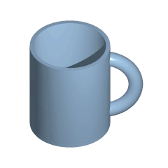 mug morphing into a donut