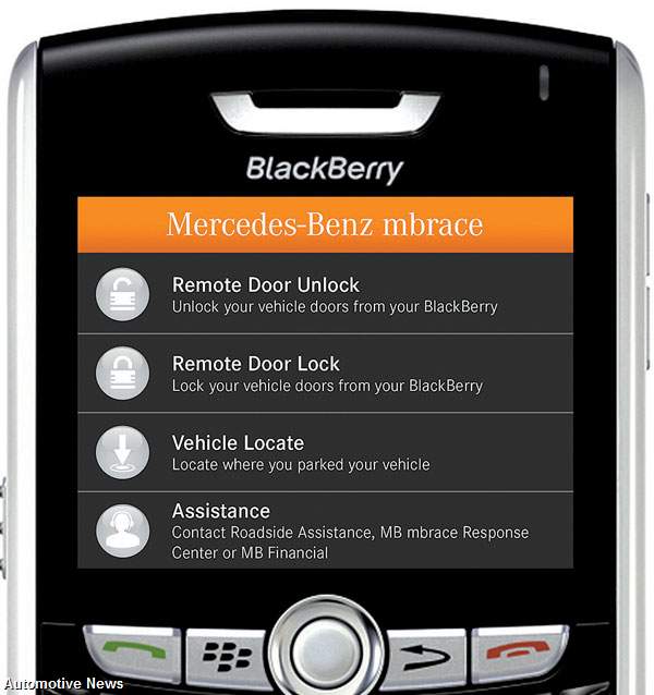 Mercedes-Benz Launches New Apps-Based Telematics Service