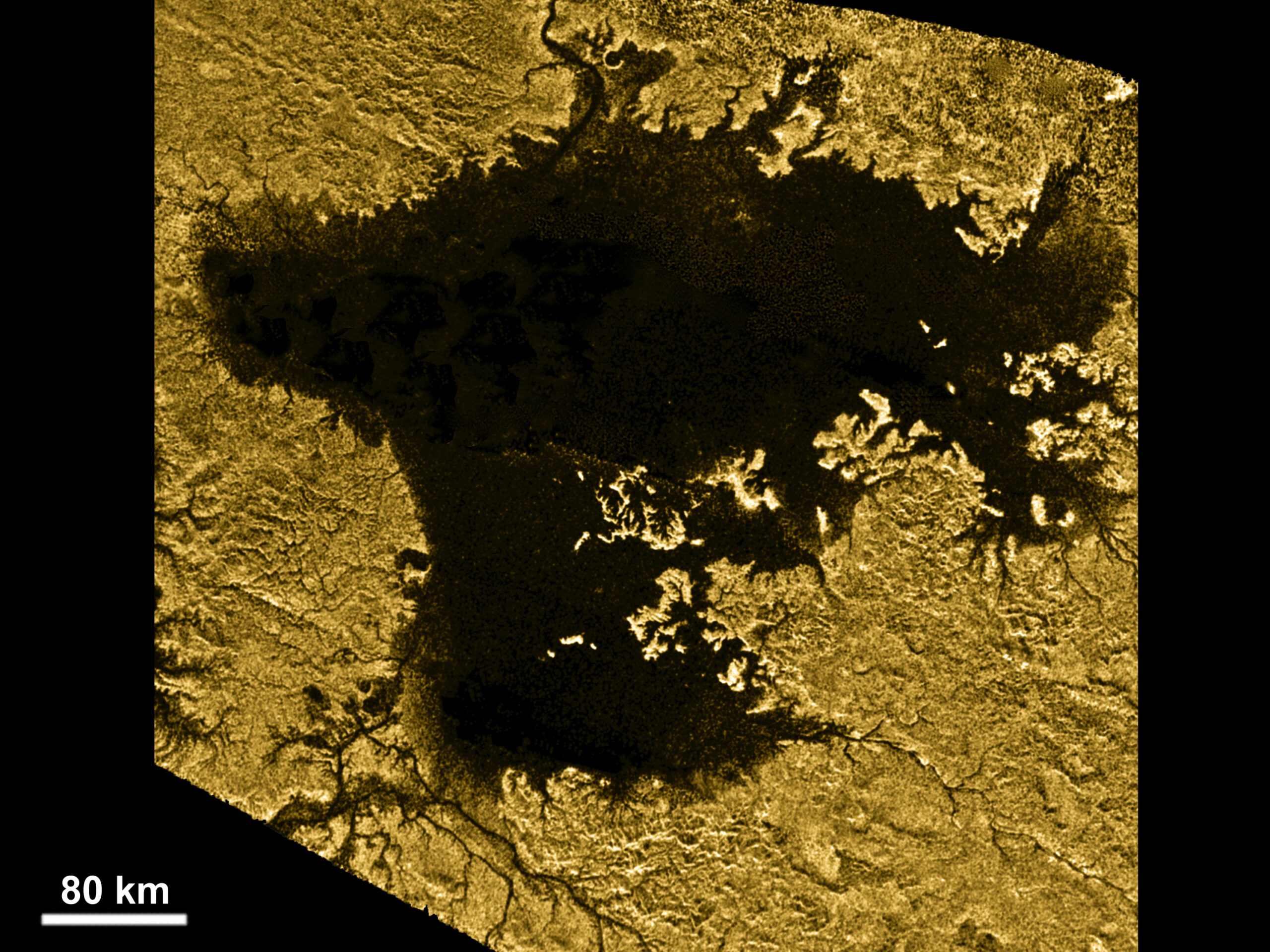 Titan Has A Lake Full Of Methane
