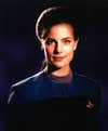 <strong>Last Seen In:</strong> <em>Star Trek: Deep Space Nine</em> <strong>Area(s) of Concentration:</strong> astrophysics, exobiology, zoology, exoarcheology Jadzia may have several generations of Dax symbionts coursing through her trim, Trill body, but she's no mental slouch herself. Assigned as the science officer on space station Deep Space 9, Lt. Dax holds her own with genius doctors, scheming Ferengi, and surly Klingons, and she does it all with a wicked smile and an infectious zest for life. Originally rejected by the Trill Symbiosis Program, Jadzia re-applied and persevered, becoming the only Trill in history to overcome such odds. Finally, there's absolutely nothing wrong with the way she fills out both a Starfleet uniform and the trappings of an Arthurian damsel.