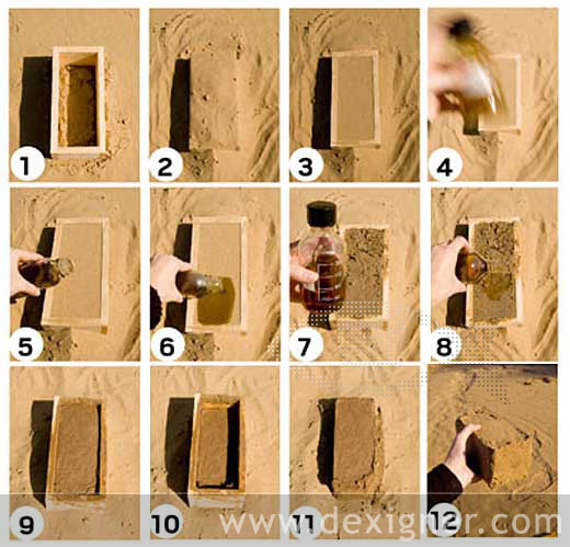 Bio-Manufactured Bricks Are Made at Room Temperature From Bacteria, Sand and Urine
