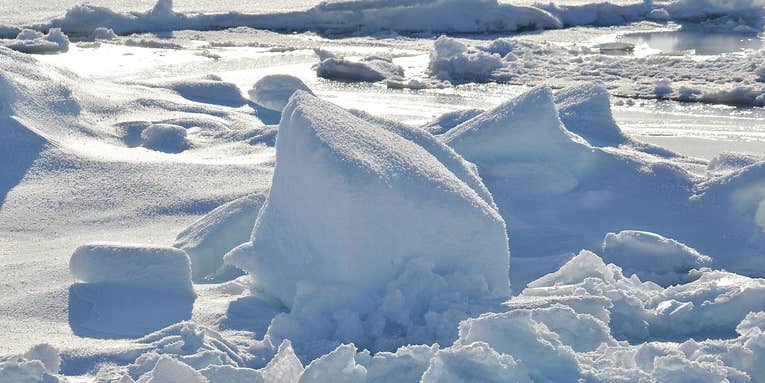 Melting Ice Could Wake Up Ancient Frozen Viruses