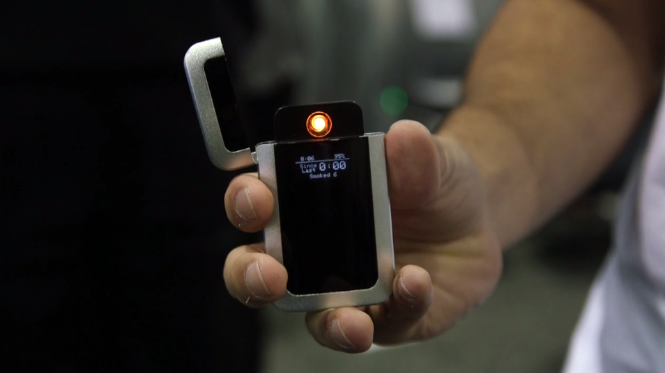 CES 2015: Can A Bluetooth-Connected Lighter Help You Quit Smoking?  [Video]