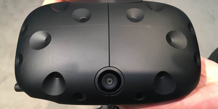 HTC’s Vive Pre Is Still The Most Futuristic VR Headset