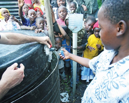 The biogas system is being demonsrated in the Mukuru Slum Art School. Biogas story in Kenya