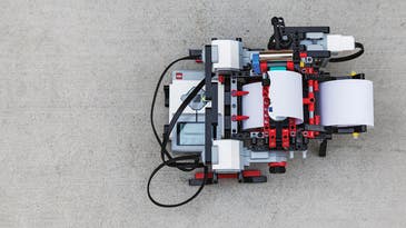 A Braille Printer Born From LEGO