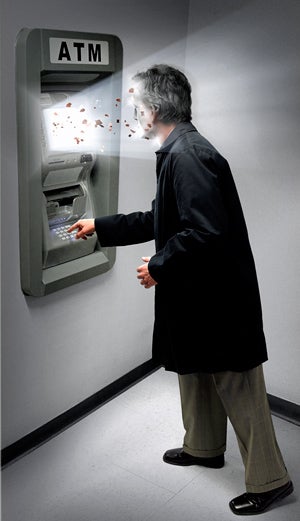 Man at the ATM