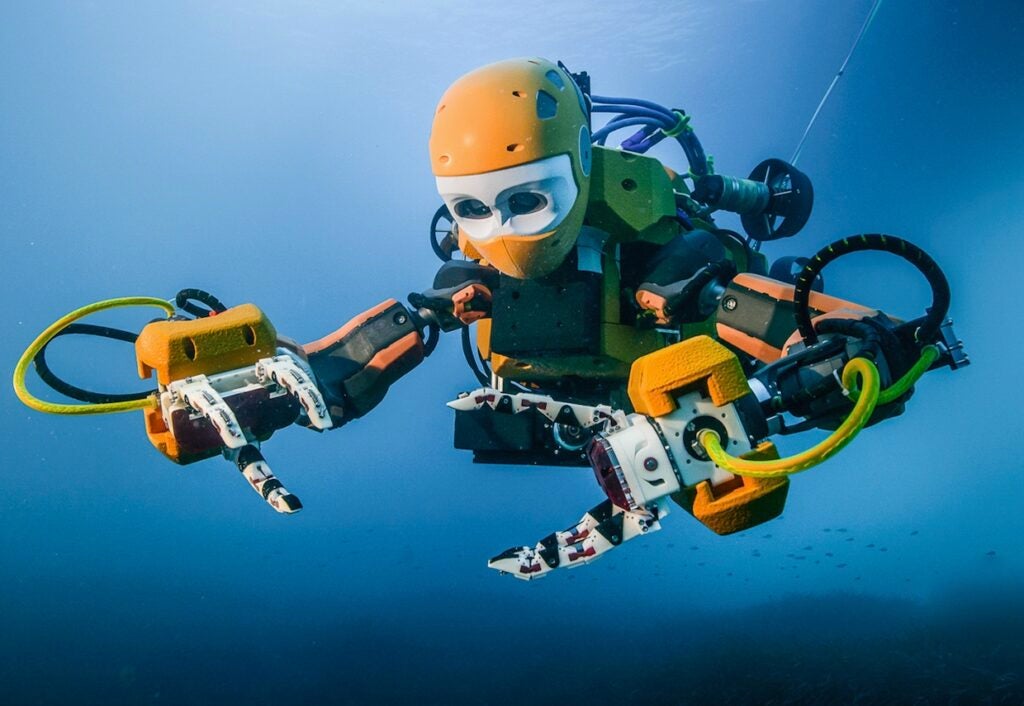 humanoid underwater robot