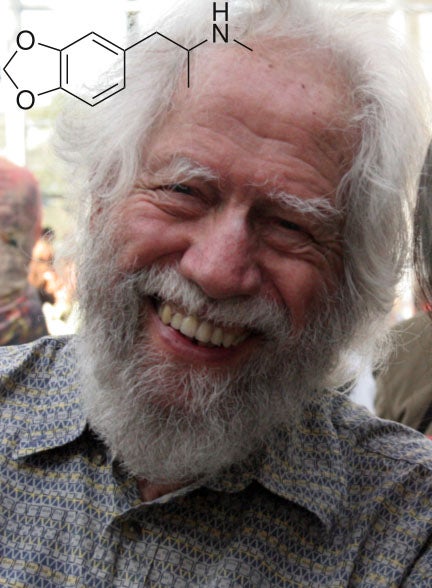 Ecstasy may be a recreational drug these days, but it was initially designed to treat depression and post-traumatic stress disorder. And its creator went through hell to develop it and several other psychoactive compounds. Since his work on MDMA in the 1970s, Alexander Shulgin discovered and self-tested more than 230 psychoactive compounds, some of which have induced uncontrollable vomiting, paralysis and "the feeling that his bones were melting," according to a <a href="http://www.scientificamerican.com/article.cfm?id=self-experimenter-chemist-explores-new-psychedelics">Scientific American report</a> from 2008. Shulgin consulted with the U.S. Drug Enforcement Agency for many years, and had a license to possess and analyze any type of drug. But in 1994, the DEA raided his lab in Berkeley, Calif. (where else?) and fined him $25,000. Shulgin, 85, suffered a stroke last month but is recovering.