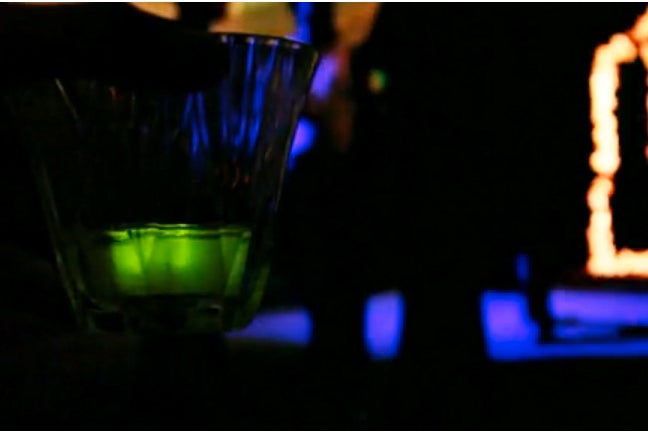 Glowing Ice Cubes Warn You When You Drink Too Much