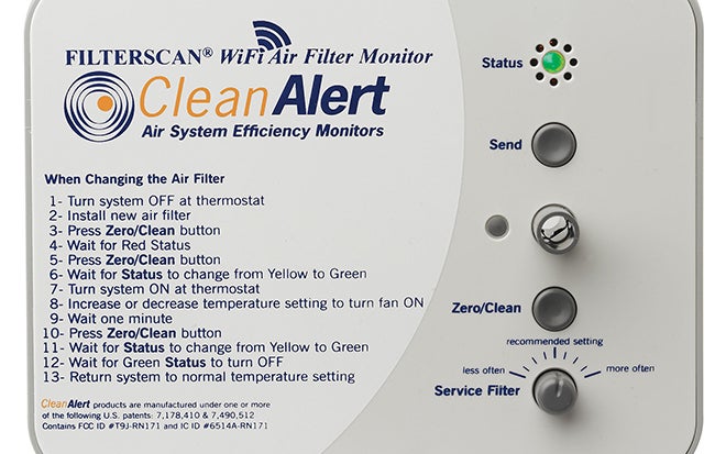 CleanAlert FilterScan WiFi