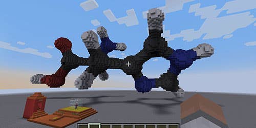 Explore Chemistry Like Never Before, Inside A Minecraft World Of Molecules