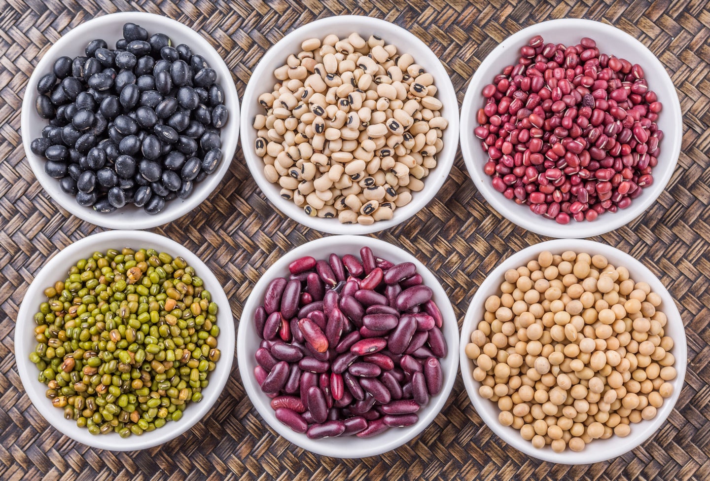 Beans are extremely high in fiber.