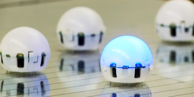 Ping Pong Ball-Sized Robots Can Swarm Together To Form A Smart Liquid