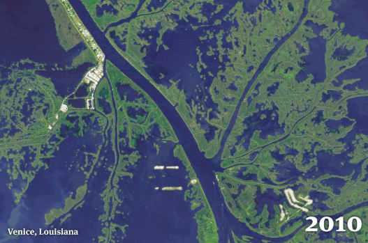 Louisiana’s Disappearing Coastline Threatens Entire U.S. Economy