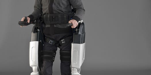 REX, the Robotic Exoskeleton, Gives Paraplegic Man a Bionic Set of Legs