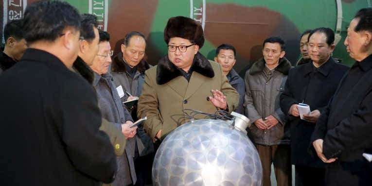 North Korea’s Purported Nuke Looks Like A Cartoon Bomb