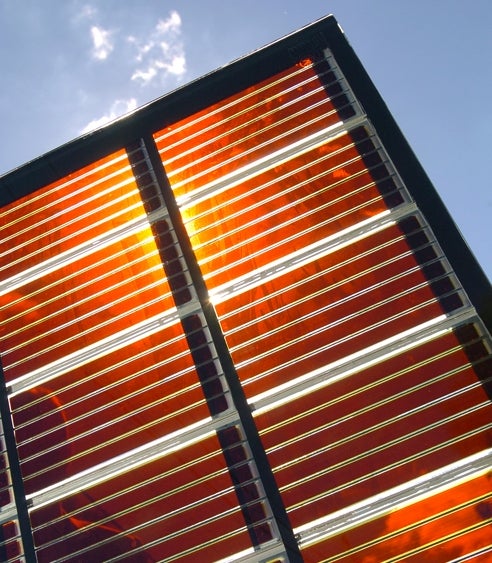 Dye Sensitized Solar Cell from Dyesol