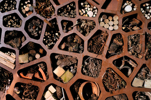 London Builds an Insect Hotel to Keep Helpful Bugs in Residence