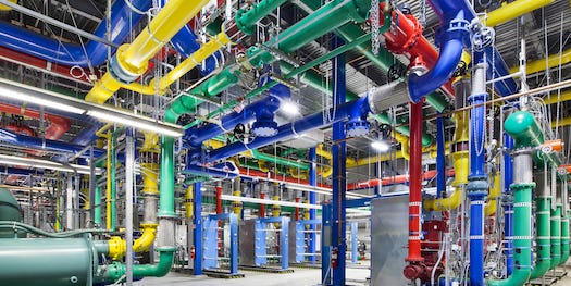 12 Beautiful Photos Of Google’s (Problematic) Data Centers