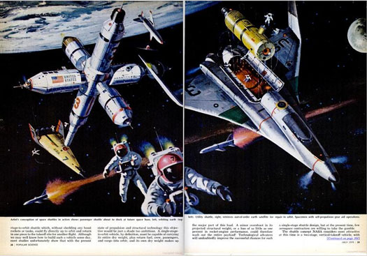 Archive Gallery: Early Visions of Human Spaceflight