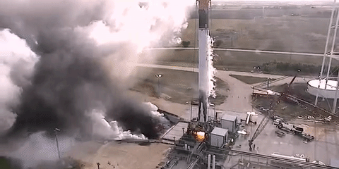 Watch SpaceX Test A Million Pounds Of Reusable Rocket Thrust