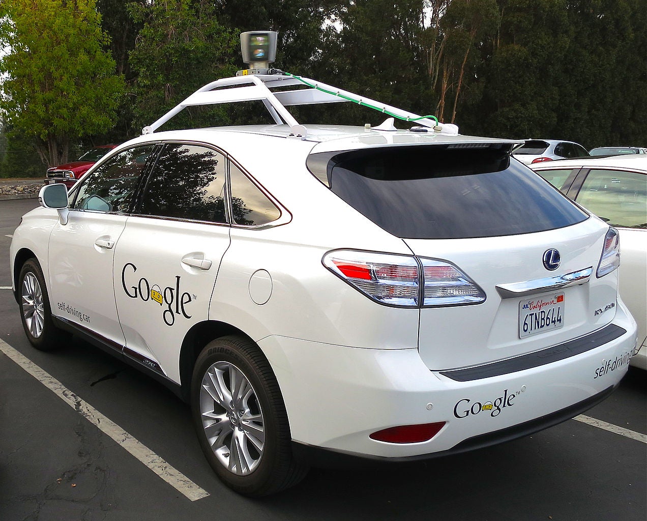 Google Autonomous Lexus