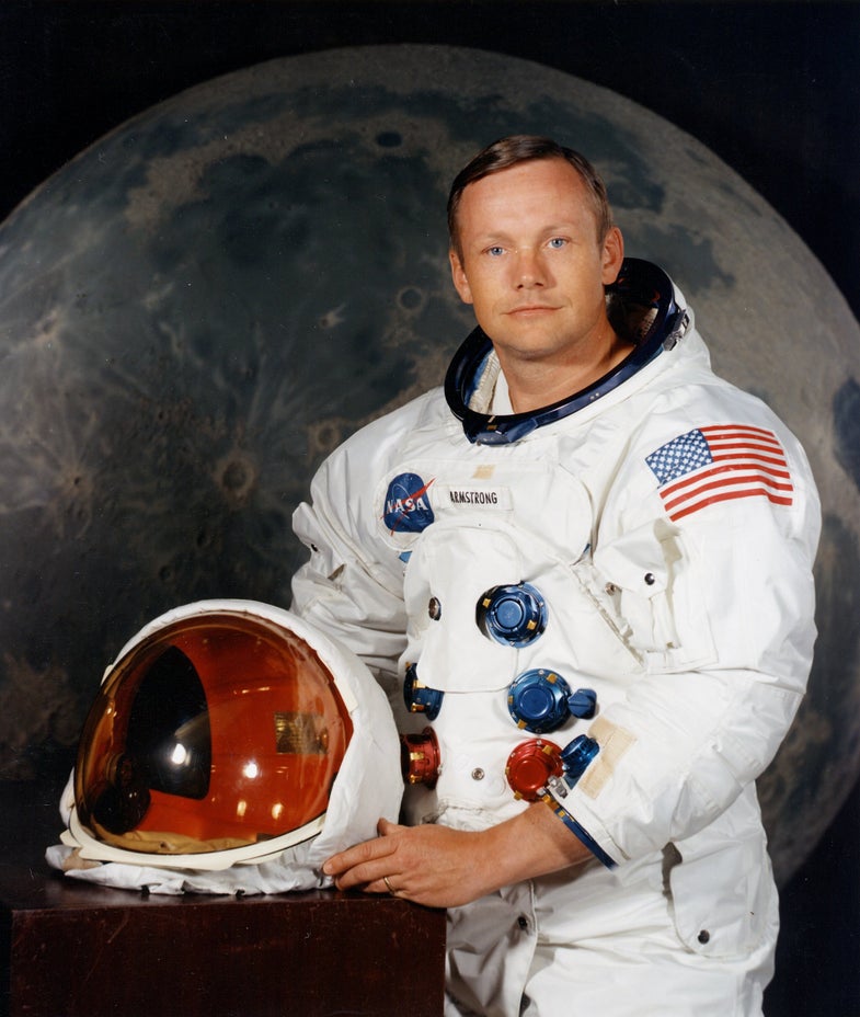 Neil Armstrong, First Man on the Moon, Dies at 82
