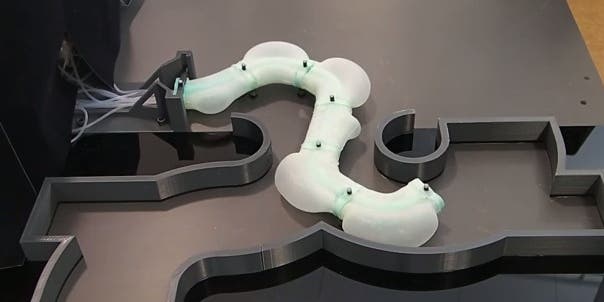 How It Works: A Flexible, Pneumatic Robot Snake