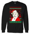 Albert Einstein ugly Christmas sweater