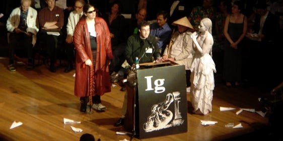 Watch the Ig Nobel Prize Ceremony Right Here!