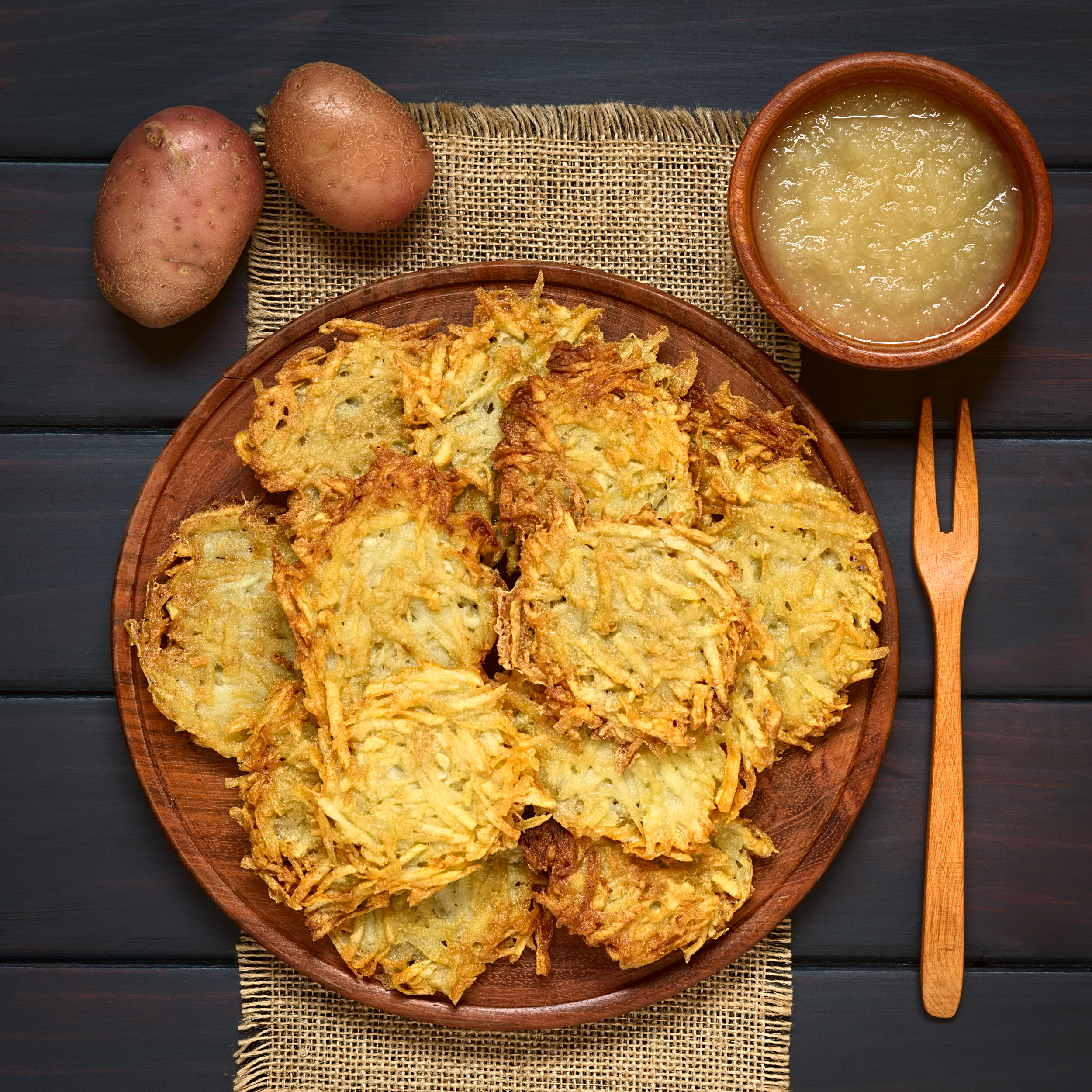 How to keep latkes crispy for eight days and nights