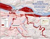 Flood risk map for Multnomah County Oregon