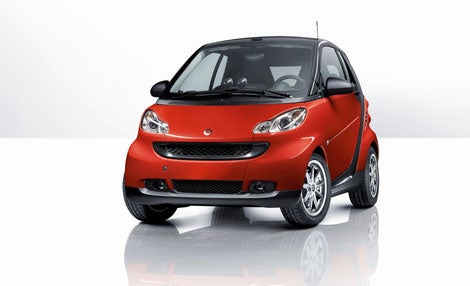 Smart USA will sell models in the U.S. for the first time. Consumers will be able to choose among a convertible and two coupes, starting at $11,590. More than 30,000 Americans have paid to reserve one of the pint-size vehicles.--Kate Pickert