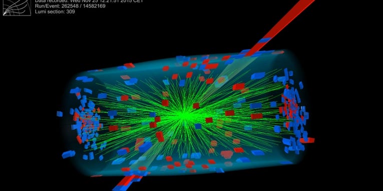 LHC Re-creates First Moments Of The Universe And Sets New Energy Record