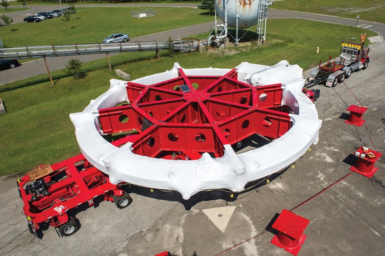 How To Ship A 17-Ton Magnet