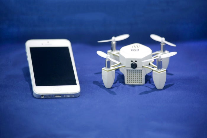 CES 2015: This Miniature Drone Will Take Your Picture From The Sky [Video]