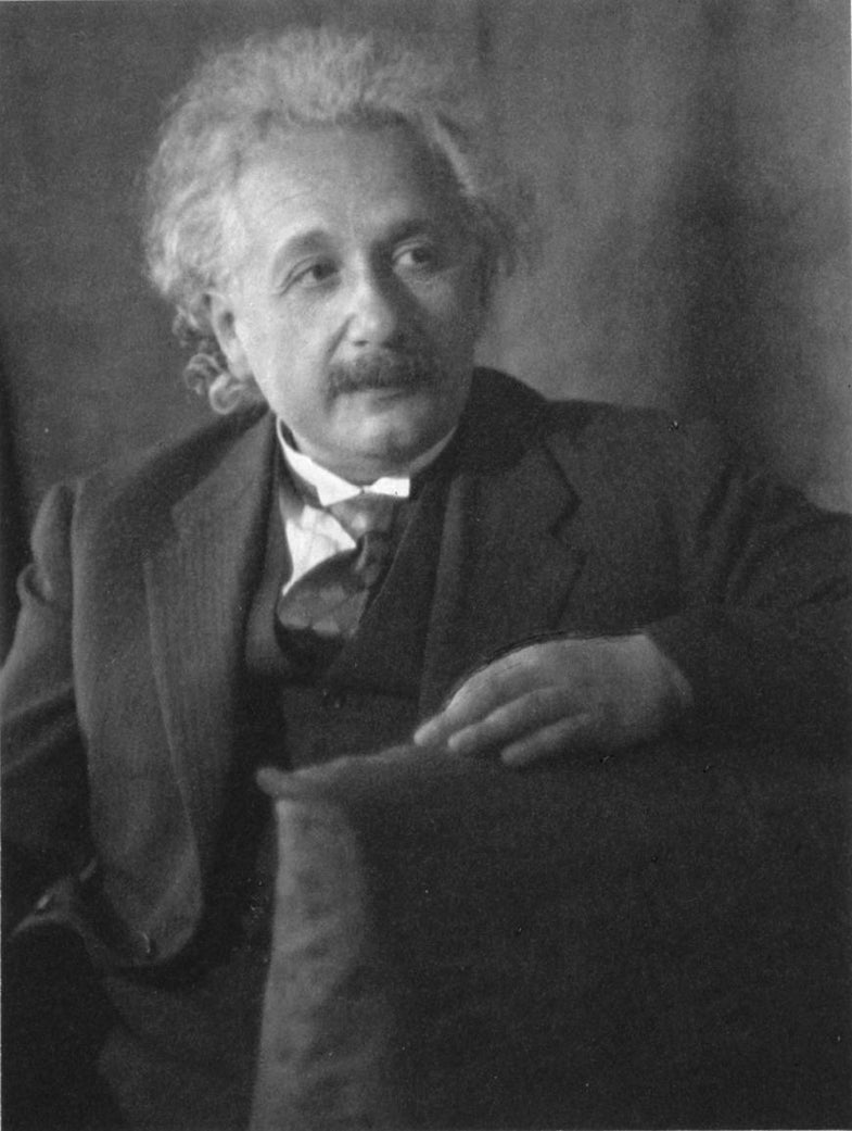 Einstein in 1931.