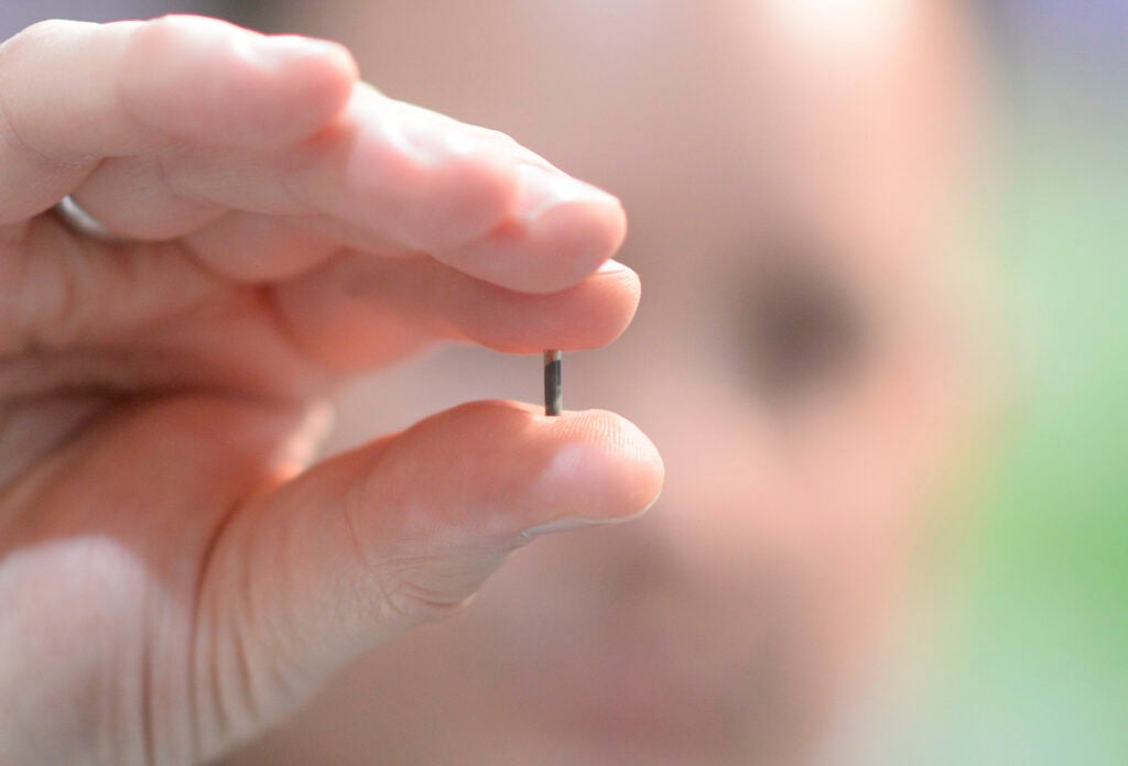 Implantable RFID chip from Digiwell