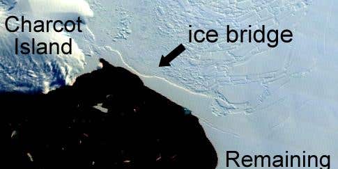 Giant Antarctic Ice Bridge Collapses