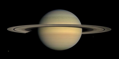 Holy Crap, Saturn’s Rings Are Raining Water