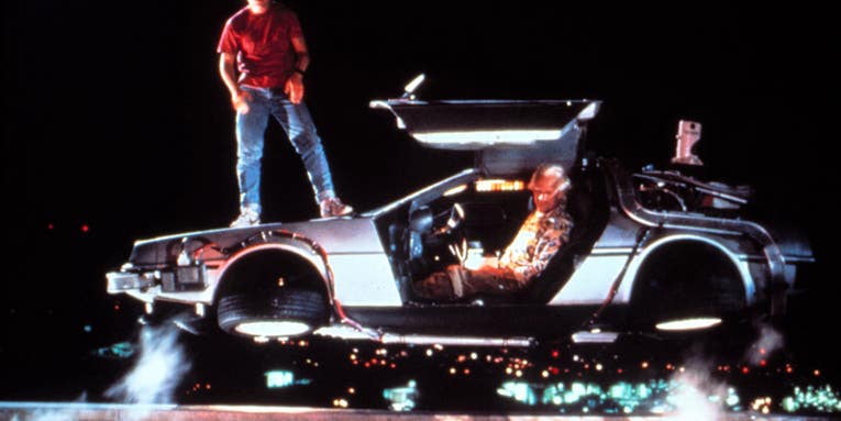 Would My DeLorean Fly If I Popped Its Gull-Wing Doors and Floored it?