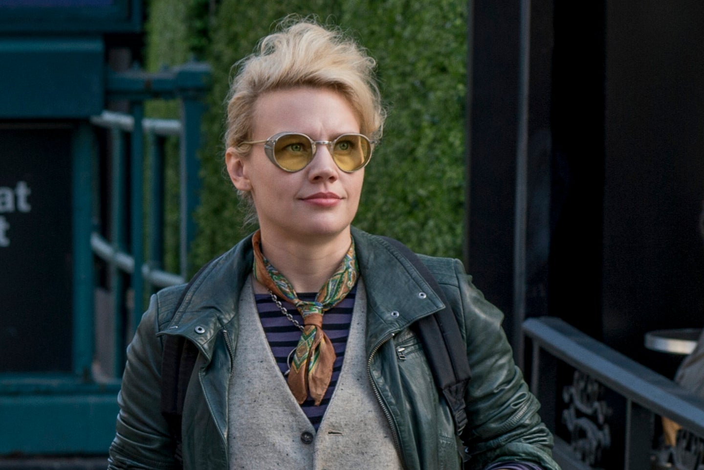  Holtzmann (Kate McKinnon) in Columbia Pictures' GHOSTBUSTERS.