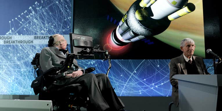 Stephen Hawking Answers Our Questions On The Breakthrough Starshot Initiative